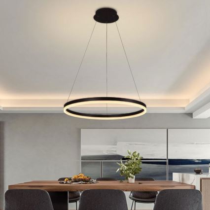 Brilagi - Himmennettävä LED-kattokruunu johdossa CIRCLE LED/42W/230V 3000-6500K + kauko-ohjaus