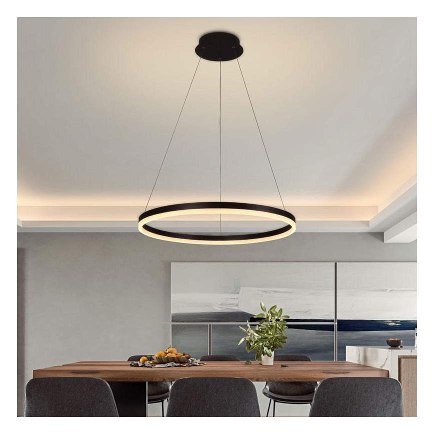 Brilagi - Himmennettävä LED-kattokruunu johdossa CIRCLE LED/42W/230V 3000-6500K + kauko-ohjaus