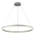 Brilagi - Himmennettävä LED-kattokruunu johdossa CIRCLE LED/55W/230V 3000-6500K hopea + kauko-ohjaus