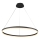 Brilagi - Himmennettävä LED-kattokruunu johdossa CIRCLE LED/55W/230V 3000-6500K musta + kauko-ohjaus