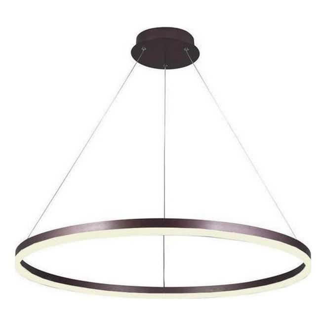 Brilagi - Himmennettävä LED-kattokruunu johdossa CIRCLE LED/55W/230V 3000-6500K ruskea + kauko-ohjaus