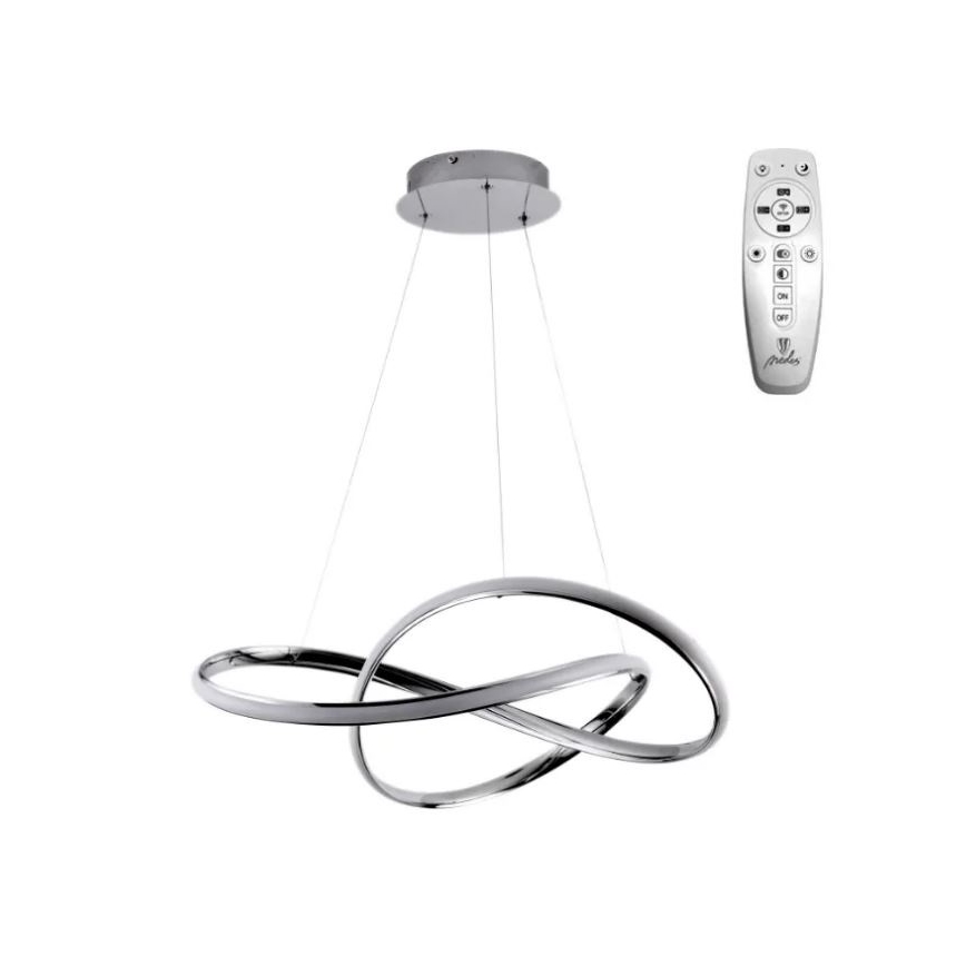Brilagi - Himmennettävä LED-kattokruunu johdossa COSMOWAVE LED/70W/230V 3000-6500K valkoinen + kauko-ohjaus