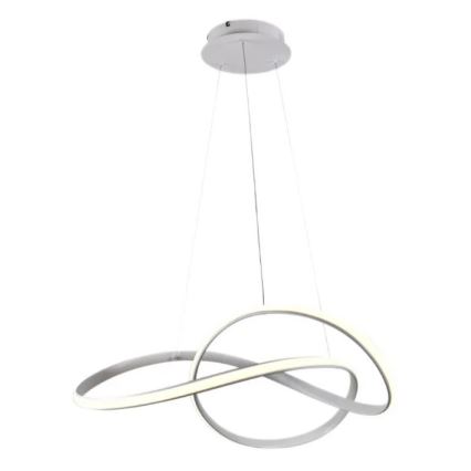 Brilagi - Himmennettävä LED-kattokruunu johdossa COSMOWAVE LED/70W/230V 3000-6500K valkoinen + kauko-ohjaus