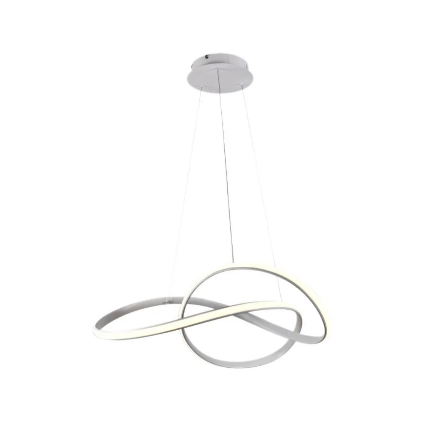 Brilagi - Himmennettävä LED-kattokruunu johdossa COSMOWAVE LED/70W/230V 3000-6500K valkoinen + kauko-ohjaus