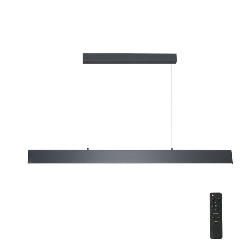 Brilagi - Himmennettävä LED-kattokruunu johdossa SLIMLINE LED/40W/230V 3000-6000K antrasiitti + kauko-ohjaus