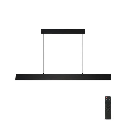 Brilagi - Himmennettävä LED-kattokruunu johdossa SLIMLINE LED/40W/230V 3000-6000K musta + kauko-ohjaus