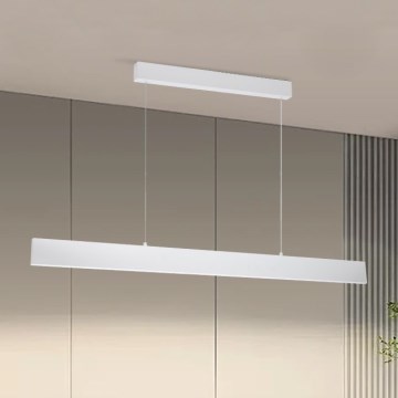 Brilagi - Himmennettävä LED-kattokruunu johdossa SLIMLINE LED/40W/230V 3000-6000K valkoinen + kauko-ohjaus