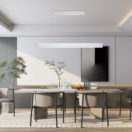 Brilagi - Himmennettävä LED-kattokruunu johdossa SLIMLINE LED/40W/230V 3000-6000K valkoinen + kauko-ohjaus