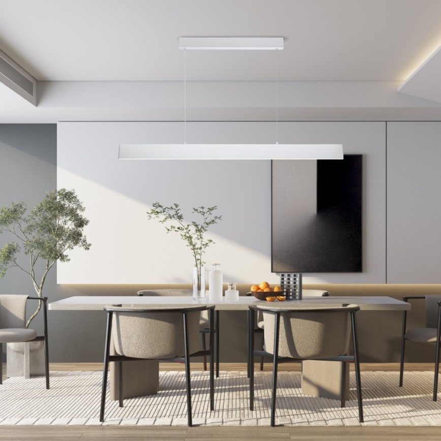 Brilagi - Himmennettävä LED-kattokruunu johdossa SLIMLINE LED/40W/230V 3000-6000K valkoinen + kauko-ohjaus