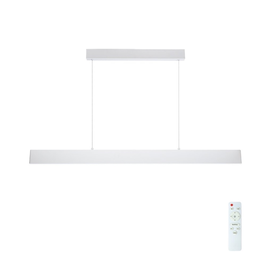 Brilagi - Himmennettävä LED-kattokruunu johdossa SLIMLINE LED/40W/230V 3000-6000K valkoinen + kauko-ohjaus