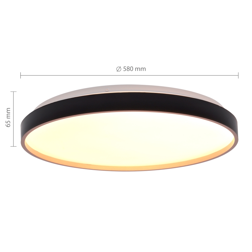 Brilagi - LED himmennettävä kattovalaisin CALA LED/60W/230V 3000-6500K halkaisija 58 cm + kaukosäädin