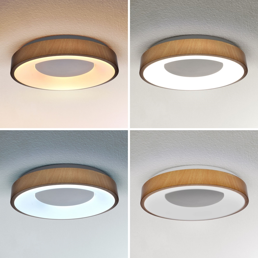 Brilagi - Himmennettävä LED-kattovalaisin DORIA LED/48W/230V 3000-6500K halkaisija 39 cm + kauko-ohjaus