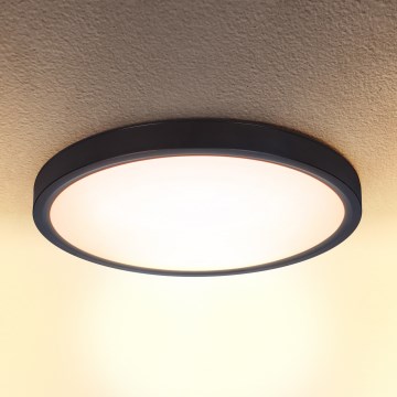 Brilagi - Himmennettävä LED-kattovalaisin ESTELA LED/48W/230V 3000-6500K ø 40 cm musta + kauko-ohjaus