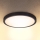 Brilagi - Himmennettävä LED-kattovalaisin ESTELA LED/48W/230V 3000-6500K ø 40 cm musta + kauko-ohjaus