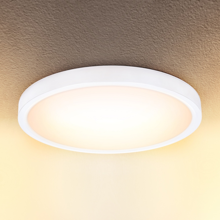 Brilagi - Himmennettävä LED-kattovalaisin ESTELA LED/48W/230V 3000-6500K ø 40 cm valkoinen + kauko-ohjaus