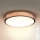 Brilagi - Himmennettävä LED-kattovalaisin GLORIA LED/48W/230V 3000-6500K tammi halkaisija 40 cm + kauko-ohjaus