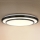 Brilagi - Himmennettävä LED-kattovalaisin LUCIANO LED/48W/230V 3000-6500K ø 39 cm musta + kauko-ohjaus