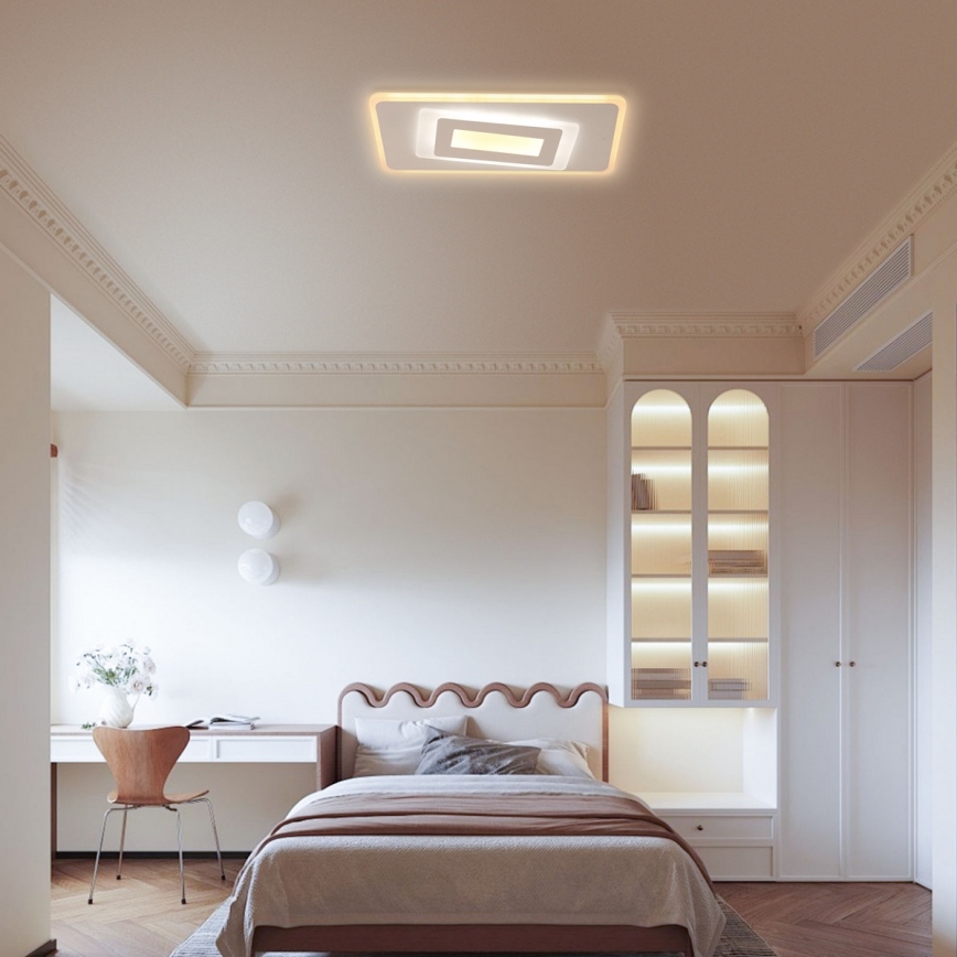 Brilagi - LED-himmennettävä kattovalaisin MODERN LED/51W/230V 3000-6000K 20x40 cm + kaukosäädin