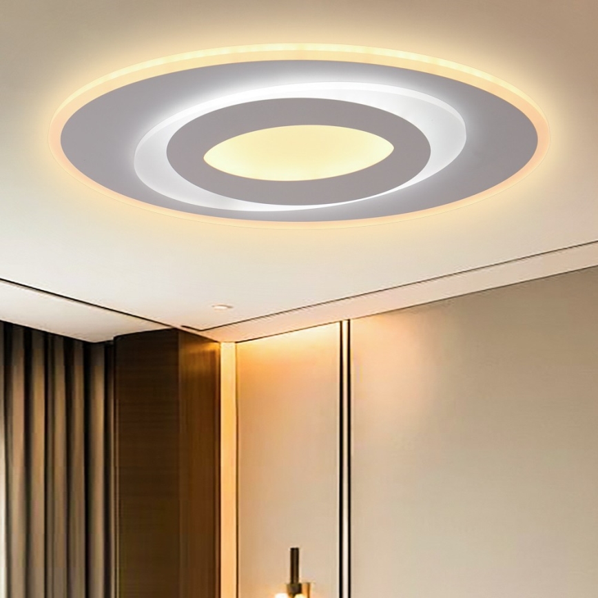 Brilagi - himmennettävä LED-kattovalaisin MODERN LED/45W/230V 3000-6000K 20x40 cm + kaukosäädin