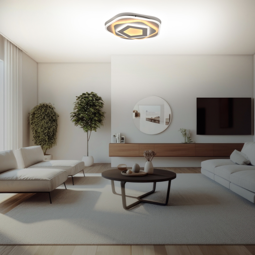 Brilagi - LED himmennettävä kattovalaisin MODERN LED/64W/230V 2700-6500K Ø 40 cm + kaukosäädin