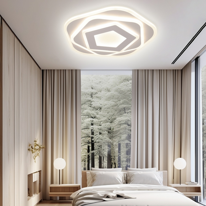 Brilagi - Himmennettävä LED-kattovalaisin MODERN LED/64W/230V 2700-6500K + kauko-ohjaus
