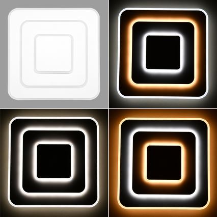 Brilagi - LED himmennettävä kattovalaisin MODERN LED/72W/230V 2700-6500K 46,6x46,6 cm + kaukosäädin