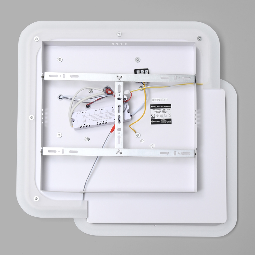 Brilagi - LED himmennettävä kattovalaisin MODERN LED/80W/230V 2700-6500K 52,5x52,5 cm + kaukosäädin