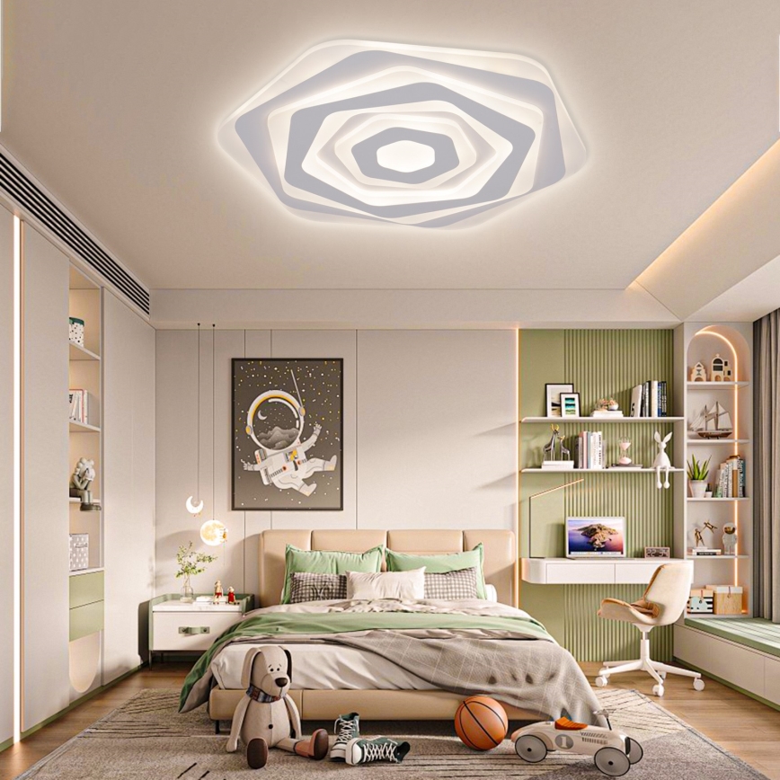 Brilagi - Himmennettävä LED-kattovalaisin MODERN LED/85W/230V 2700-6500K + kauko-ohjaus