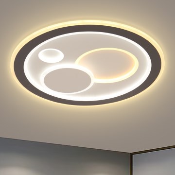 Brilagi - Himmennettävä LED-kattovalaisin MODERN LED/89W/230V 2700-6500K + kauko-ohjaus