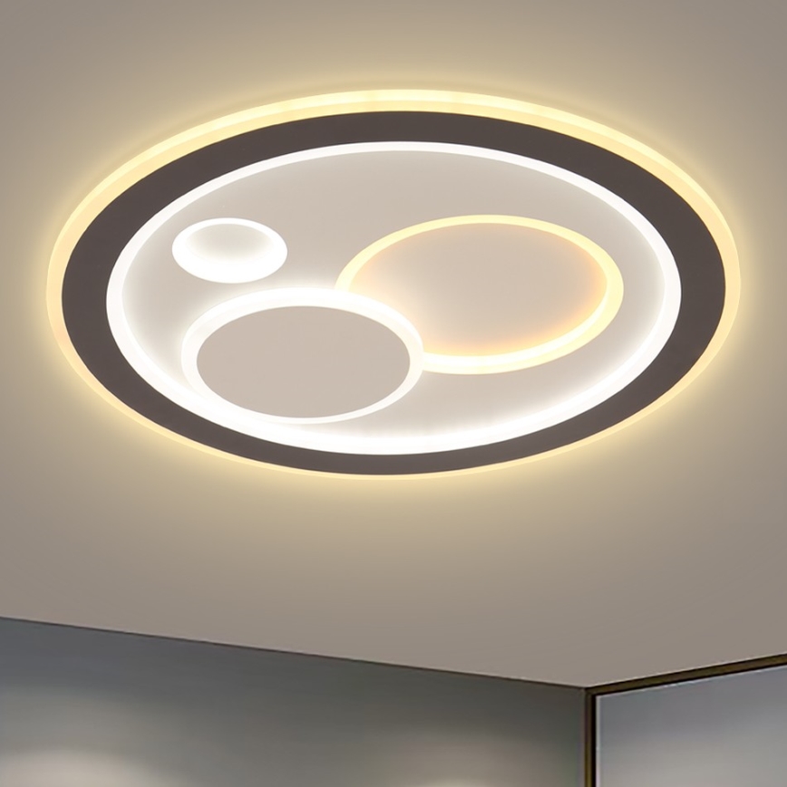 Brilagi - Himmennettävä LED-kattovalaisin MODERN LED/89W/230V 2700-6500K + kauko-ohjaus
