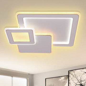 Brilagi - Himmennettävä LED-kattovalaisin MODERN LED/93W/230V 2700-6500K + kauko-ohjaus