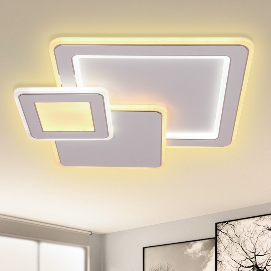 Brilagi - Himmennettävä LED-kattovalaisin MODERN LED/93W/230V 2700-6500K + kauko-ohjaus