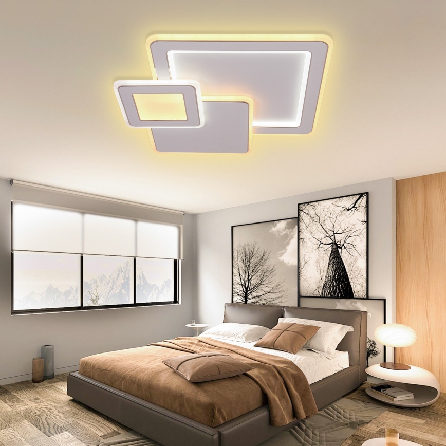Brilagi - Himmennettävä LED-kattovalaisin MODERN LED/93W/230V 2700-6500K + kauko-ohjaus