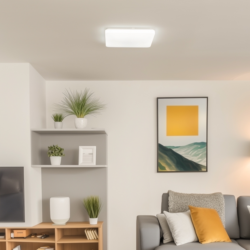 Brilagi - himmennettävä LED-kattovalaisin OPAL LED/24W/230V 3000/4000/6500K + kaukosäädin