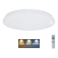 Brilagi - Himmennettävä LED-kattovalaisin OPAL LED/24W/230V  3000/4000/6500K + kauko-ohjaus