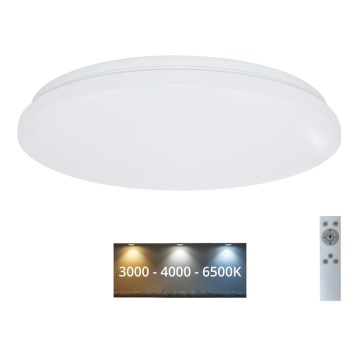 Brilagi - Himmennettävä LED-kattovalaisin OPAL LED/24W/230V  3000/4000/6500K + kauko-ohjaus