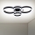 Brilagi - himmennettävä LED-kattovalaisin ORBITS LED/49W/230V 3000-6000K + kaukosäädin