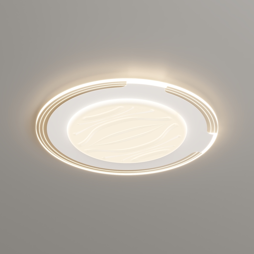 Brilagi - himmennettävä LED-kattovalaisin ORELIS LED/80W/230V 3000-6000K halkaisija 50 cm + kaukosäädin