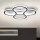 Brilagi - himmennettävä LED-kattovalaisin ORELLI LED/53W/230V 3000-6000K + kaukosäädin