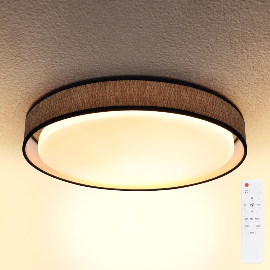 Brilagi - Himmennettävä LED-kattovalaisin PILAR LED/48W/230V 3000-6500K halkaisija 43 cm + kauko-ohjaus