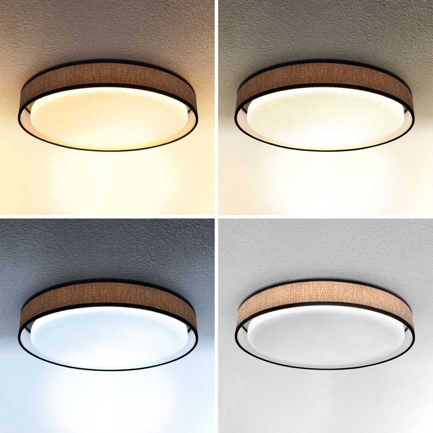 Brilagi - Himmennettävä LED-kattovalaisin PILAR LED/48W/230V 3000-6500K halkaisija 43 cm + kauko-ohjaus