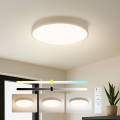 Brilagi - himmennettävä LED-kattovalaisin POOL LED/36W/230V 3000-6000K Ø 30 cm beige + kaukosäädin