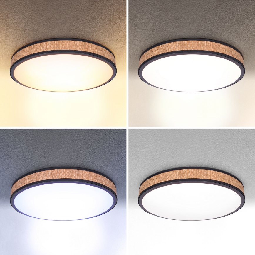 Brilagi - Himmennettävä LED-kattovalaisin ROSA LED/48W/230V 3000-6500K halkaisija 38 cm + kauko-ohjaus