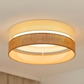 Brilagi - Himmennettävä LED-kattovalaisin ROYAL YUTE LED/24W/230V halkaisija 45 cm 3000/4000/6500K beige/kerma  + kauko-ohjaus