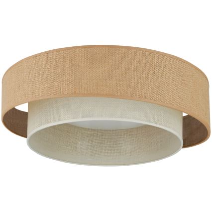 Brilagi - Himmennettävä LED-kattovalaisin SHINE LED/24W/230V halkaisija 60 cm 3000/4000/6500K beige/kerma + kauko-ohjaus