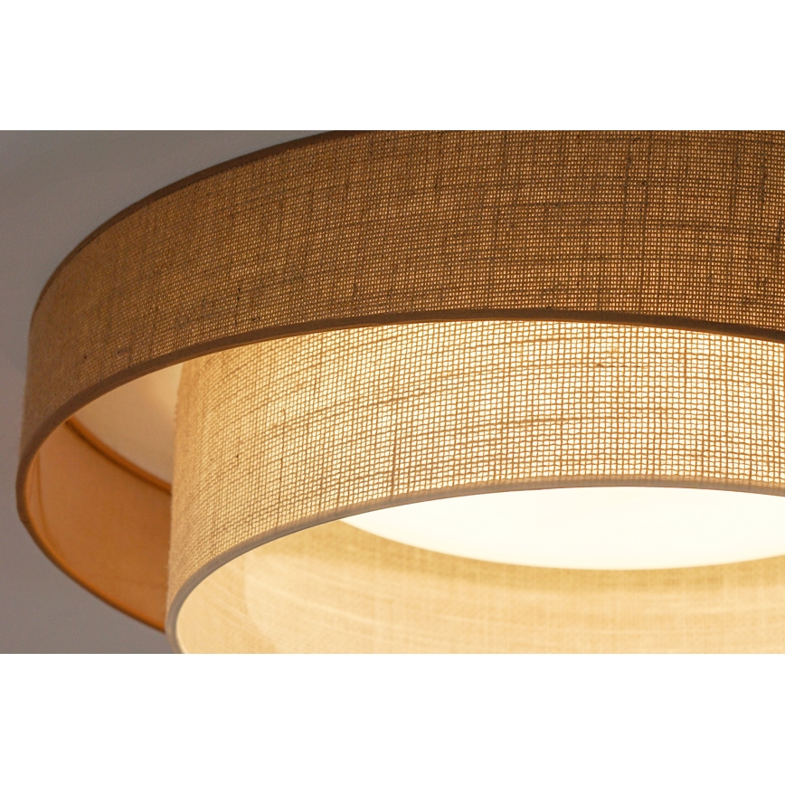 Brilagi - Himmennettävä LED-kattovalaisin SHINE LED/24W/230V halkaisija 60 cm 3000/4000/6500K beige/kerma + kauko-ohjaus