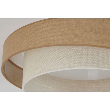 Brilagi - Himmennettävä LED-kattovalaisin SHINE LED/24W/230V halkaisija 60 cm 3000/4000/6500K beige/kerma + kauko-ohjaus