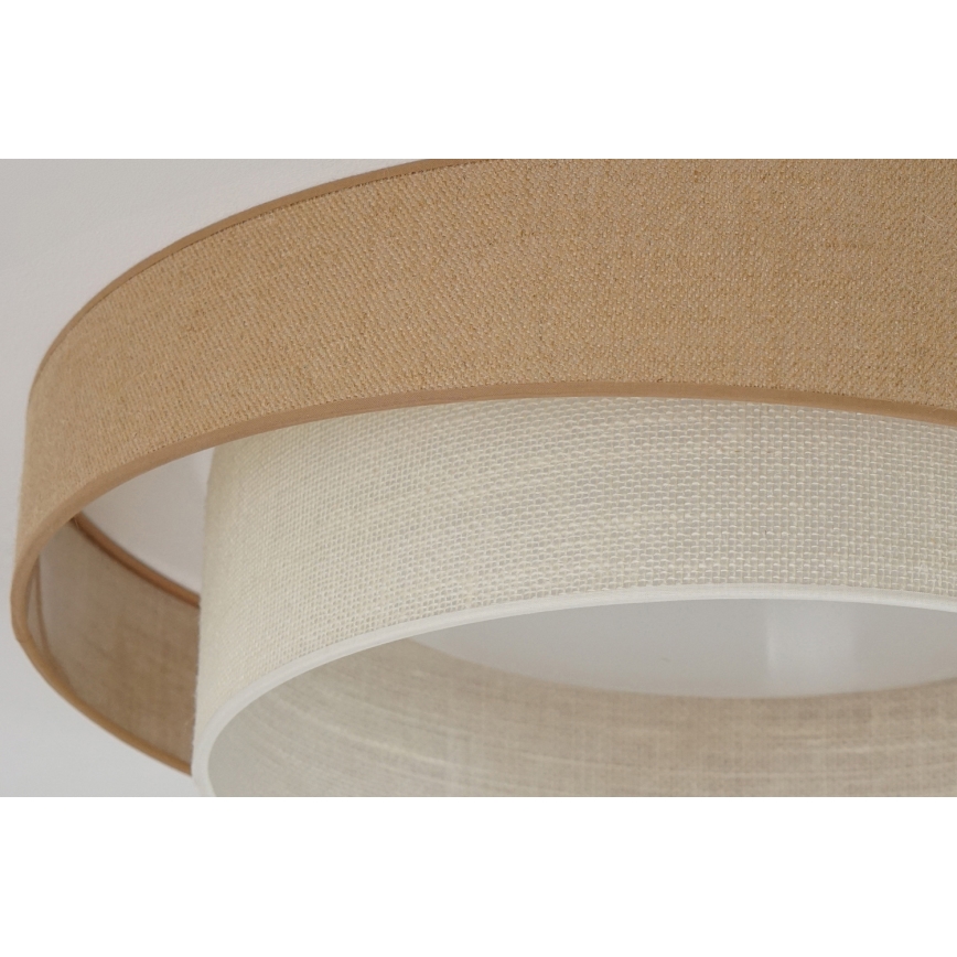 Brilagi - Himmennettävä LED-kattovalaisin SHINE LED/24W/230V halkaisija 60 cm 3000/4000/6500K beige/kerma + kauko-ohjaus