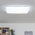 Brilagi - himmennettävä LED-kattovalaisin SHINE LED/24W/230V, halkaisija 60 cm, 3000/4000/6500K, kermanvalkoinen + kaukosäädin