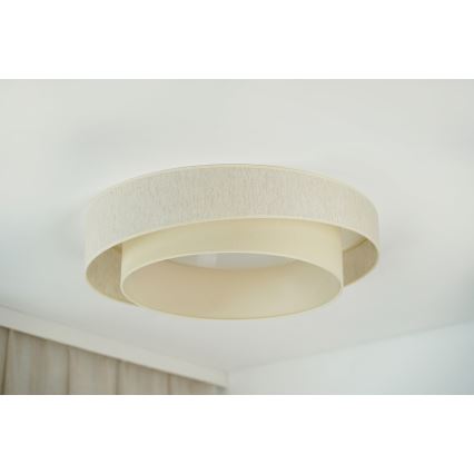 Brilagi - Himmennettävä LED-kattovalaisin SHINE LED/24W/230V 3000/4000/6500K kerma + kauko-ohjaus